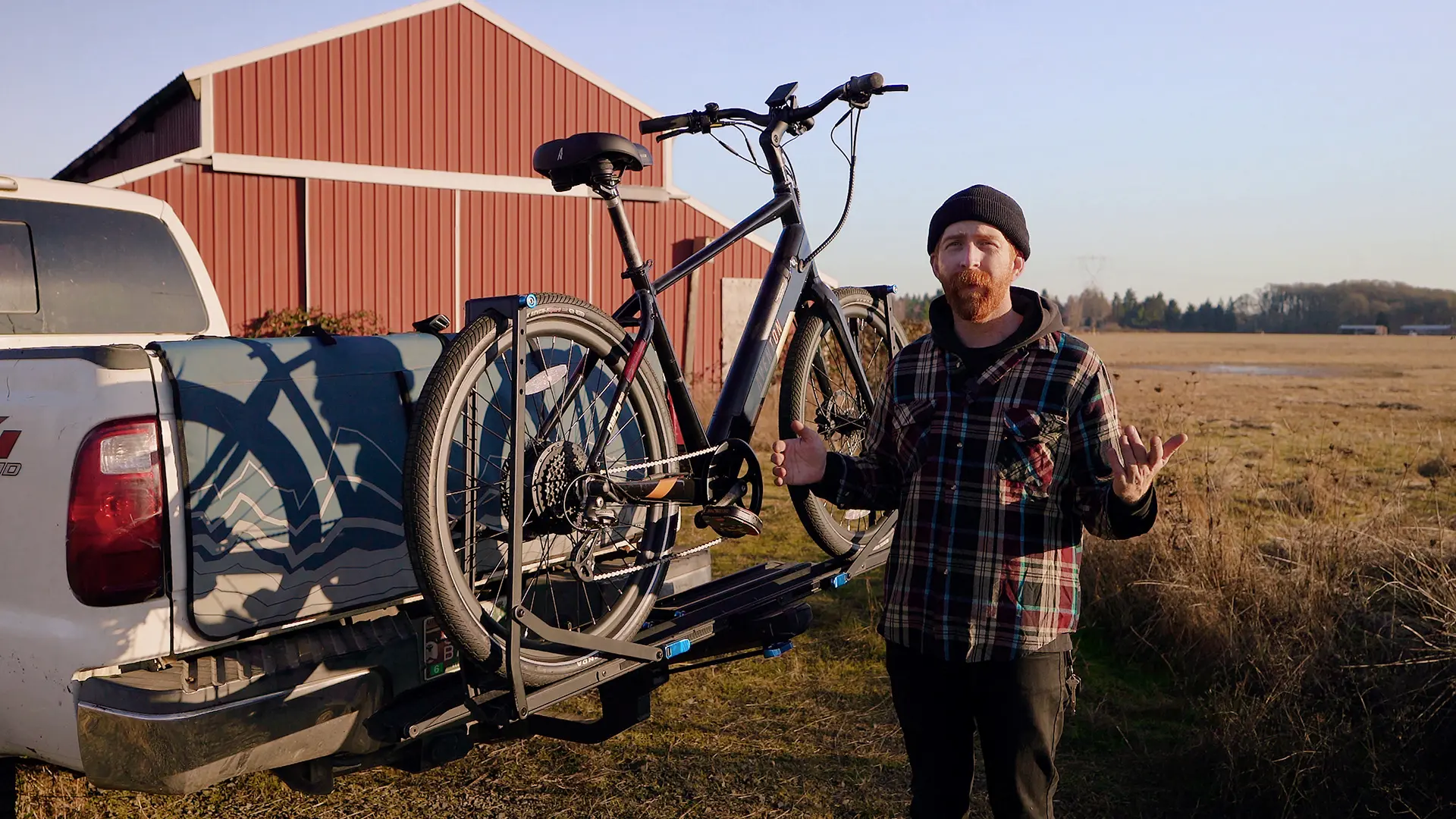 RockyMounts GuideRail hitch rack for ebikes