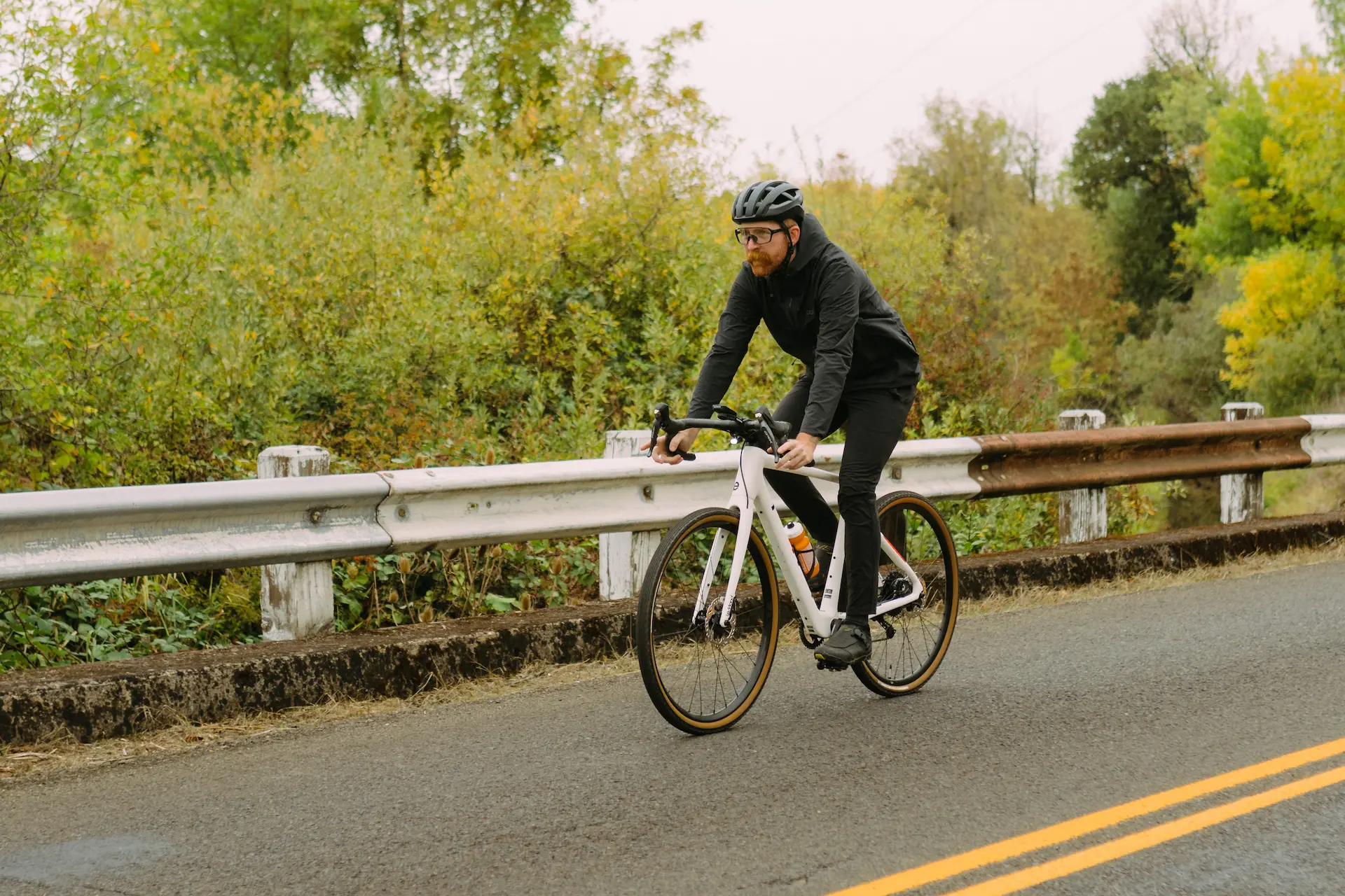 Man riding LeMond All Road Prolog
